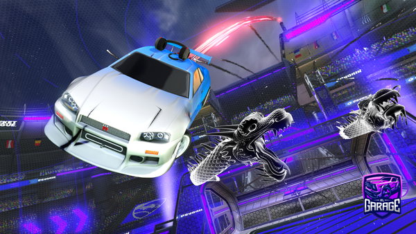 A Rocket League car design from yarik12346