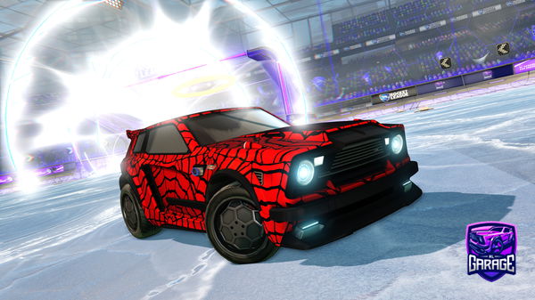 A Rocket League car design from AerialAce13