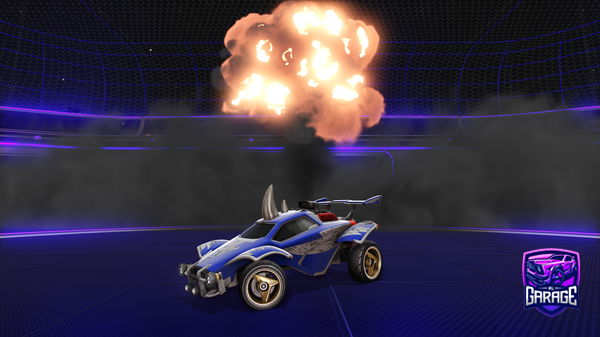 A Rocket League car design from SilverStarz128