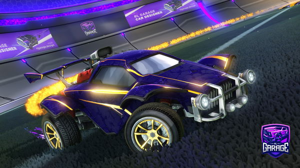 A Rocket League car design from NWZ_r1x4