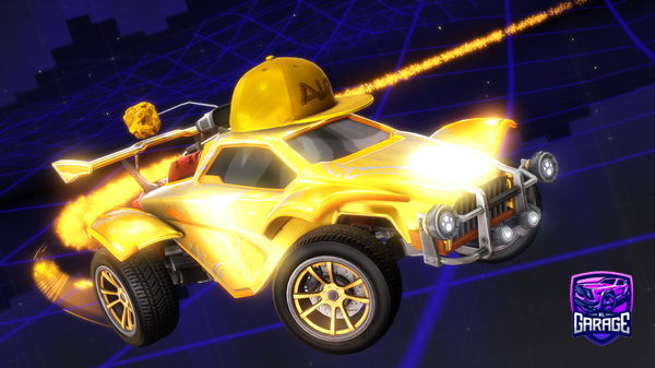 A Rocket League car design from Pearlviper13