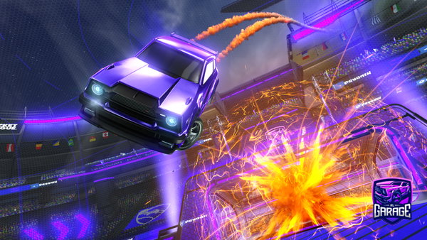 A Rocket League car design from theyhategrief