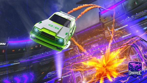 A Rocket League car design from Orono
