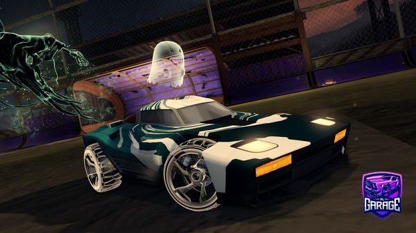 A Rocket League car design from LAKITUFAN