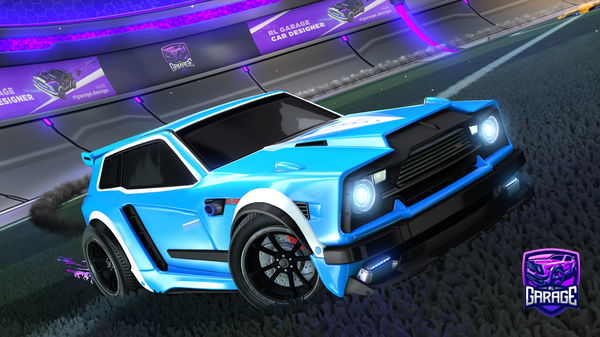 A Rocket League car design from Blxzzard