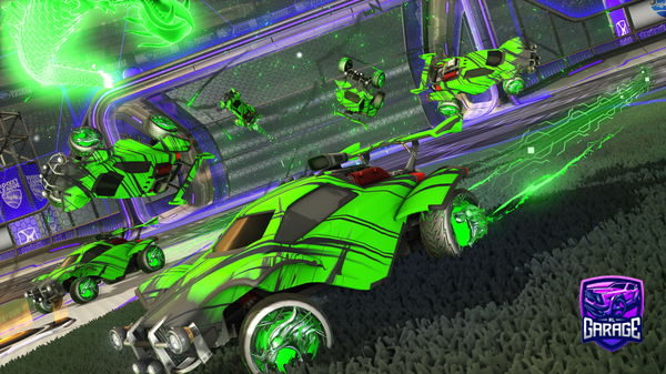 A Rocket League car design from gamingcat