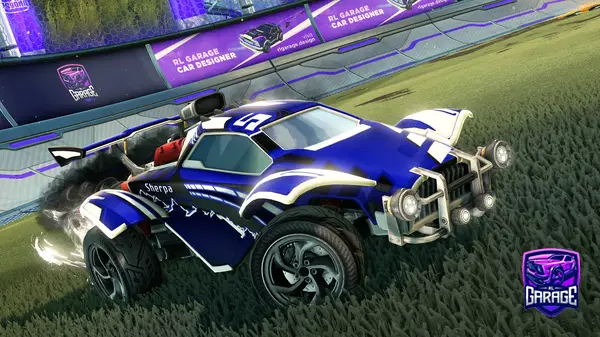 A Rocket League car design from CyBEr_DuCK