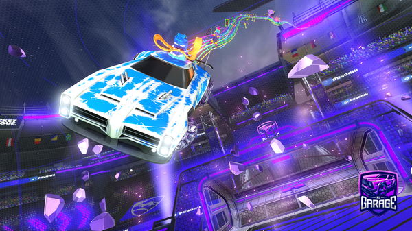 A Rocket League car design from NotTheTime4U