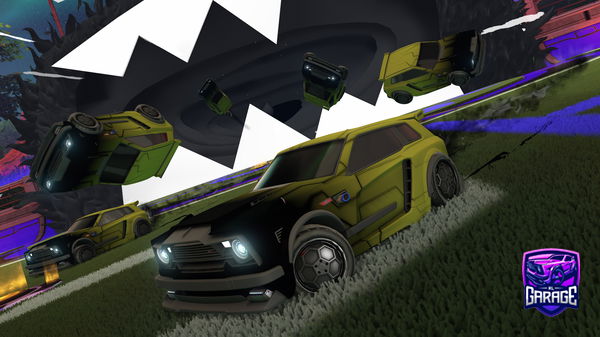 A Rocket League car design from EmilienJqs