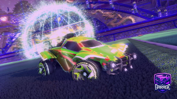 A Rocket League car design from oasisBio