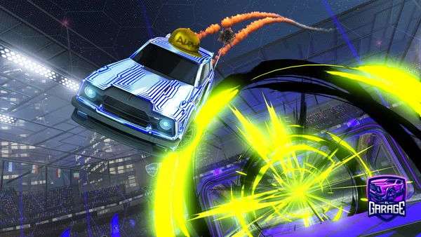 A Rocket League car design from perla01