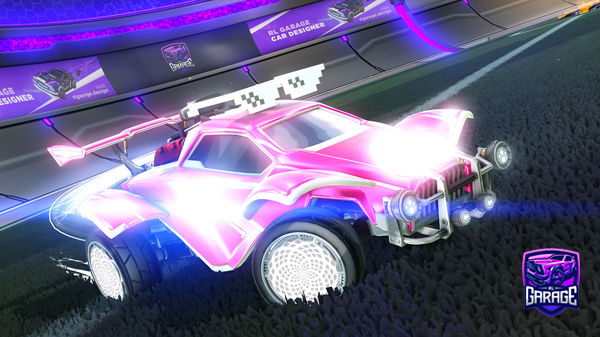 A Rocket League car design from MWWM10