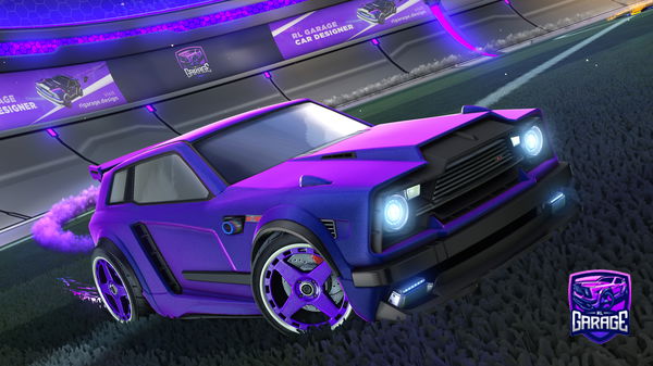A Rocket League car design from SLWXCV