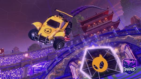 A Rocket League car design from DRACHENTRAX