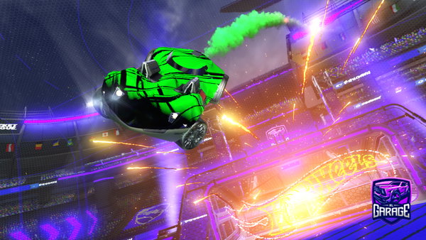 A Rocket League car design from ALEKKER14