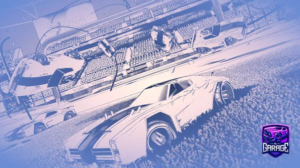 A Rocket League car design from BillyRobbo