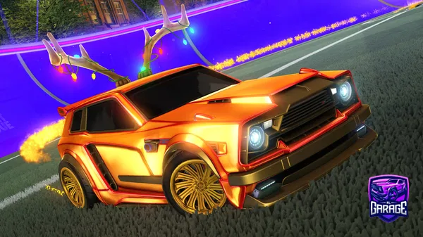 A Rocket League car design from Sverrehe