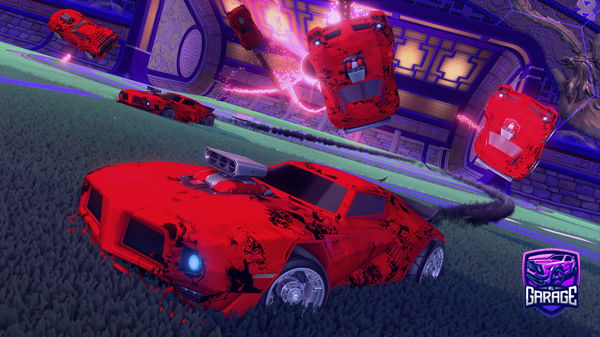 A Rocket League car design from Weavile2099