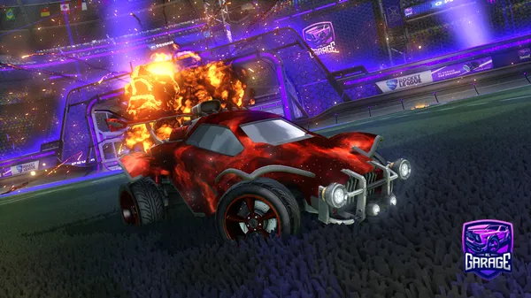 A Rocket League car design from fulifuli__