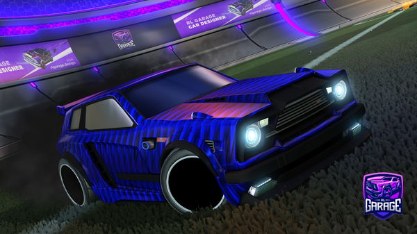 A Rocket League car design from ChevyRL
