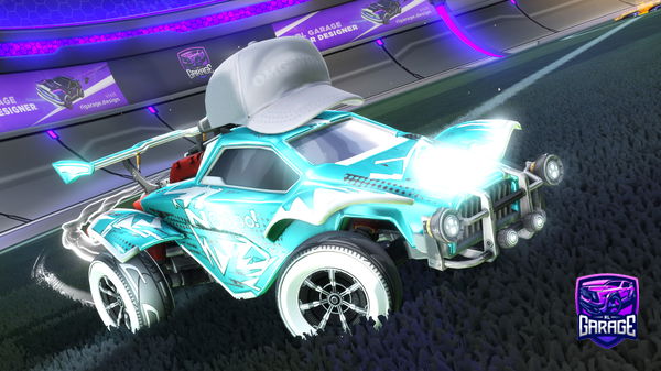A Rocket League car design from ZShenmueZ