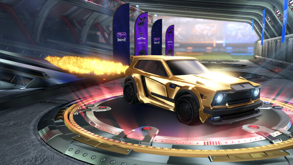 A Rocket League car design from Zep973