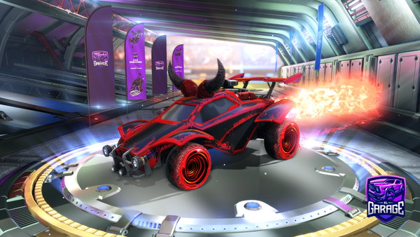 A Rocket League car design from M1kes