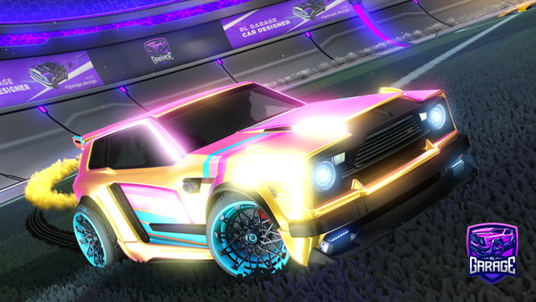 A Rocket League car design from Kostinhoo