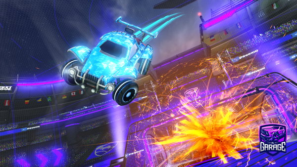 A Rocket League car design from feenixcleaner
