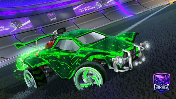 A Rocket League car design from nauctaly