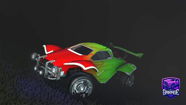 A Rocket League car design from nowix