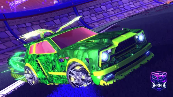 A Rocket League car design from tatsNtailpipes2