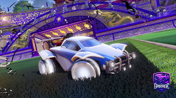 A Rocket League car design from LrnzWrld