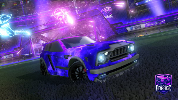 A Rocket League car design from ATB7909