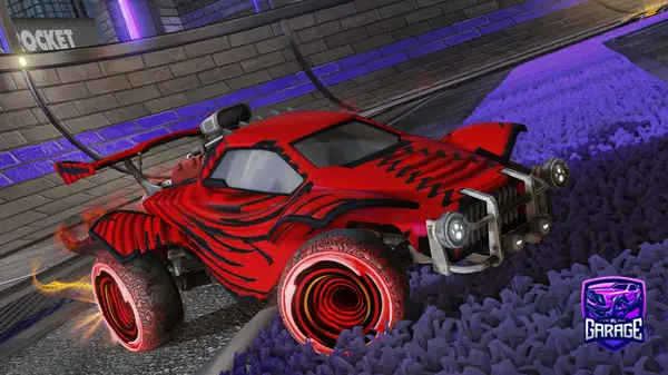 A Rocket League car design from dirtbikekid81