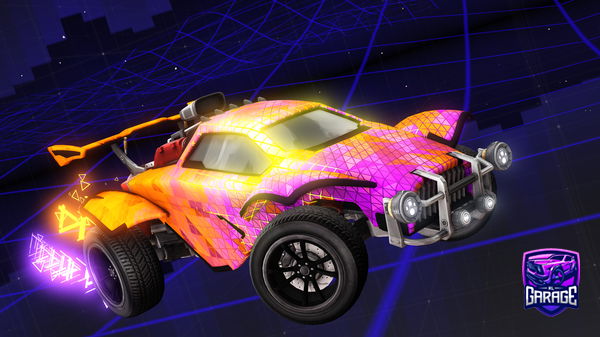 A Rocket League car design from Kountry_Man19