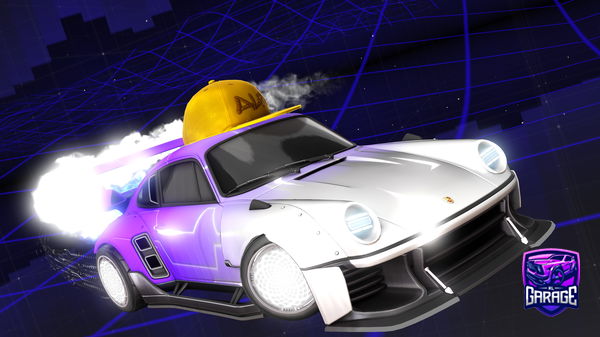 A Rocket League car design from SVA13