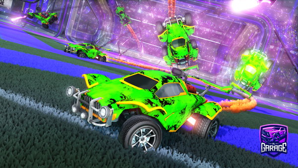 A Rocket League car design from Yeboyfred509