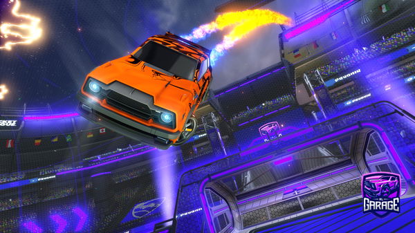 A Rocket League car design from Fuat4567