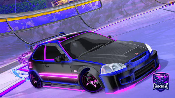 A Rocket League car design from ItsGiuze