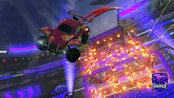 A Rocket League car design from netrakz