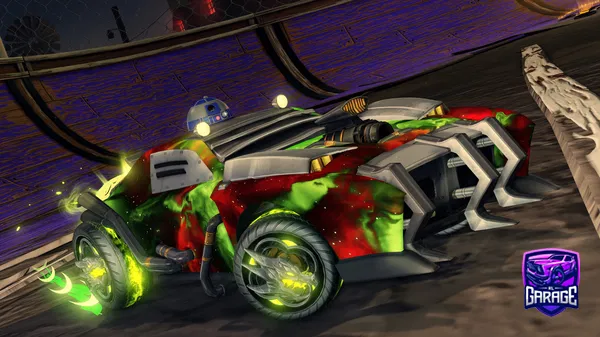 A Rocket League car design from paometalhead