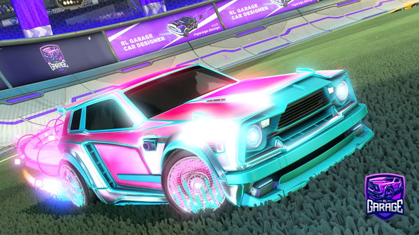 A Rocket League car design from SepticKiller344