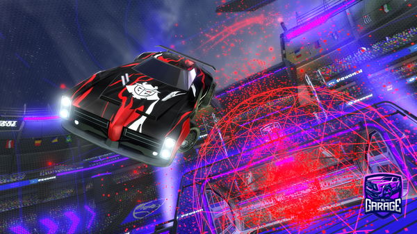 A Rocket League car design from hllk