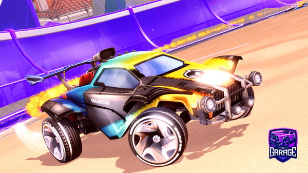 A Rocket League car design from davx0