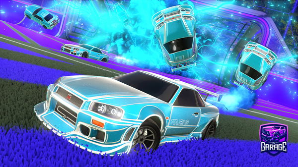 A Rocket League car design from Zen1fanRL