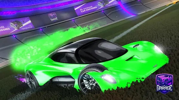 A Rocket League car design from FunkyPants14
