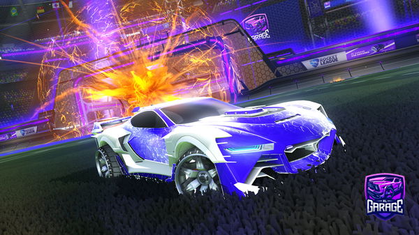 A Rocket League car design from gavinyert2