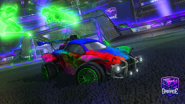 A Rocket League car design from Shogunzera