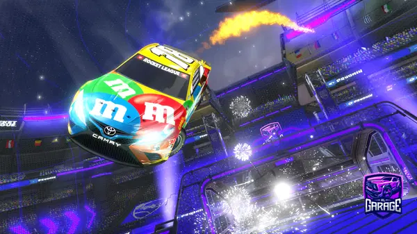 A Rocket League car design from Fhhfu